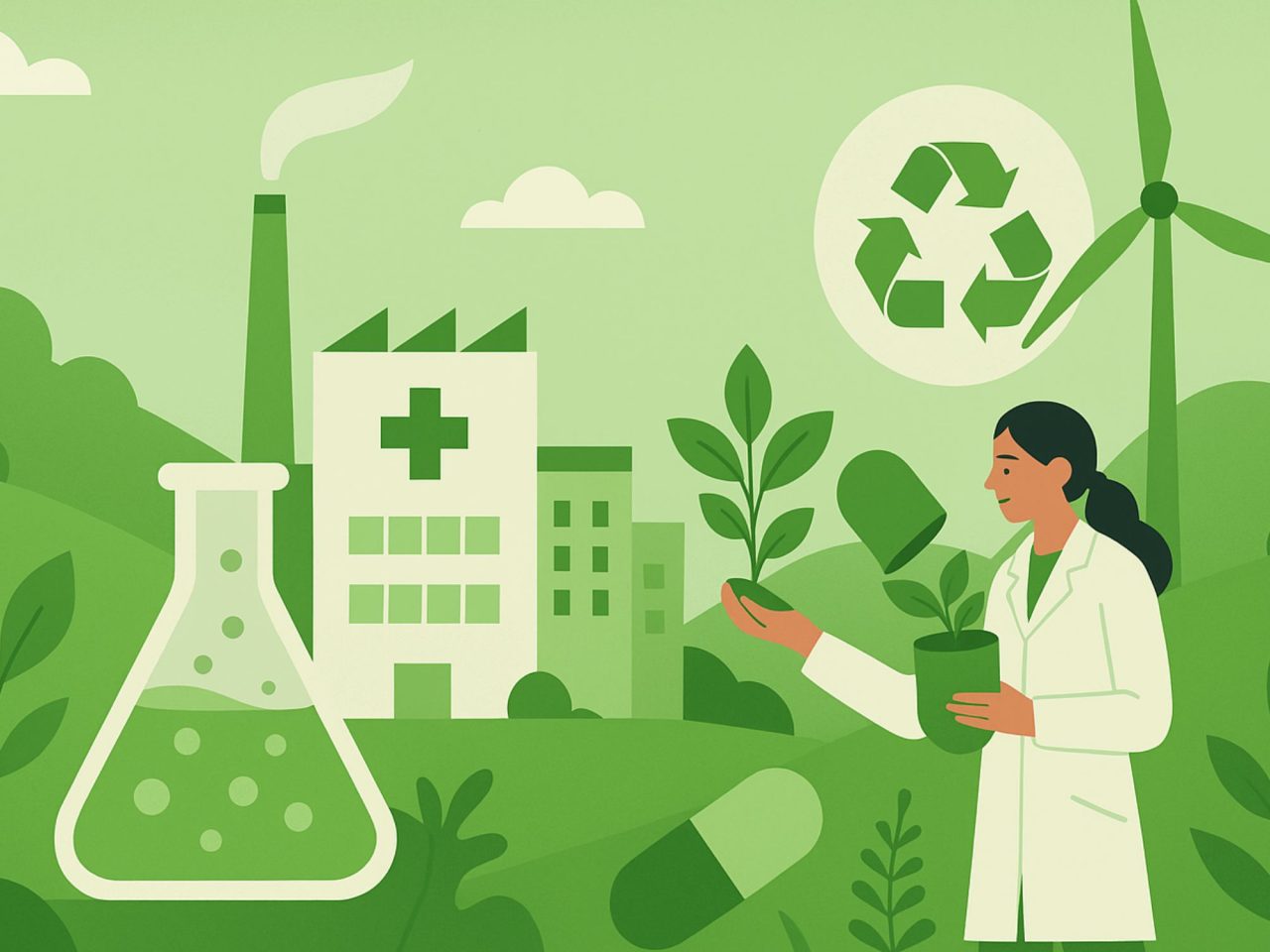 Green Pharma: reinventing itself for a low-carbon, circular future