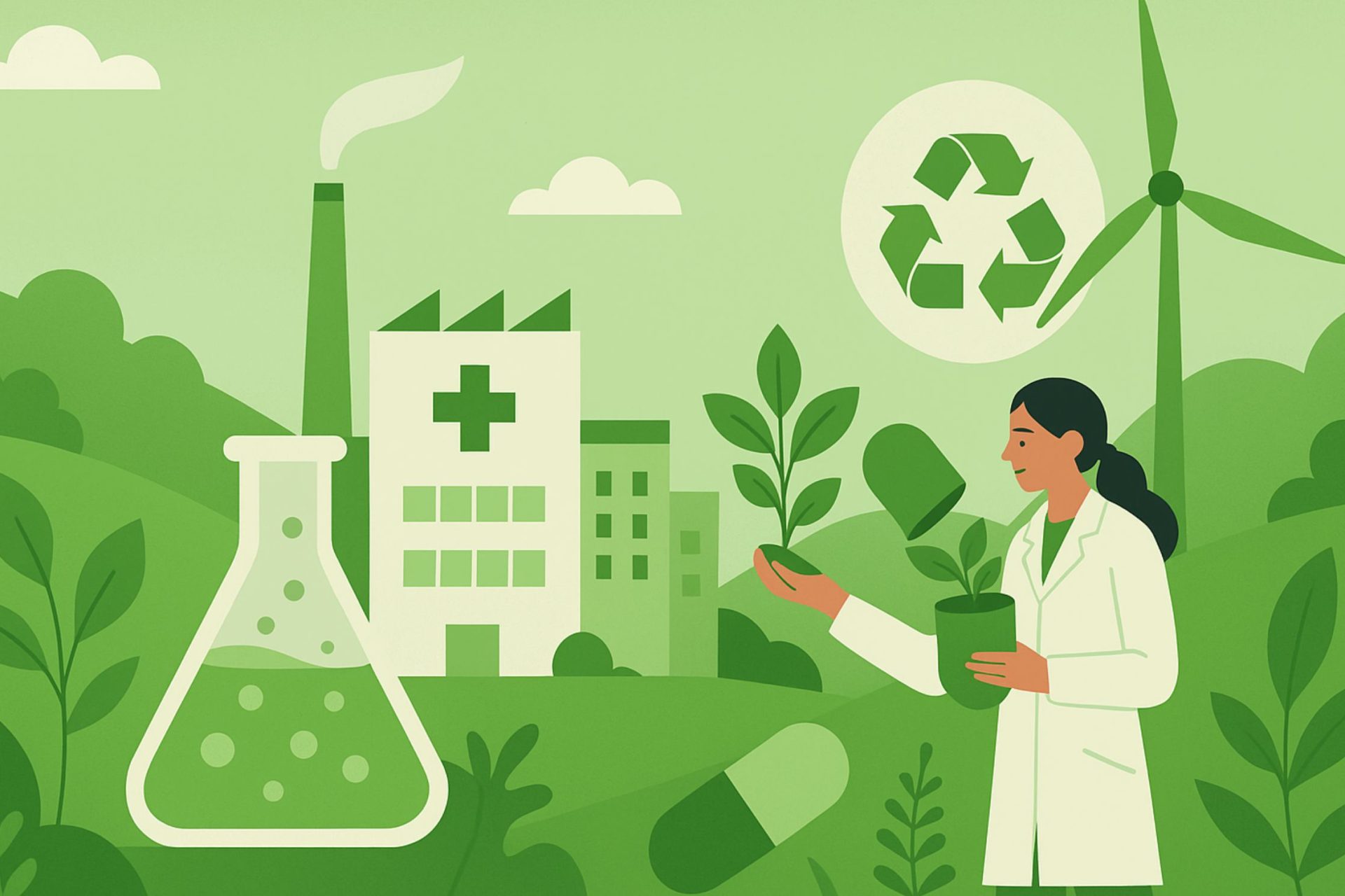 Green Pharma: reinventing itself for a low-carbon, circular future